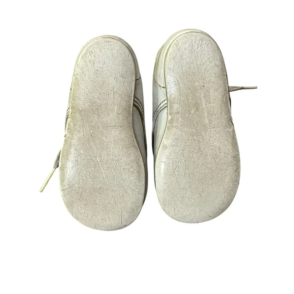 Vintage Baby Shoes 3 Used White *some wear